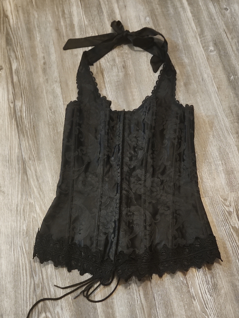Frederick's of Hollywood Black Corset
